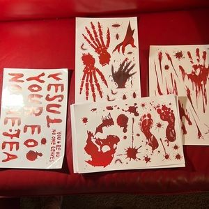 🎃👻 (5/$25) window clings Package of Halloween decor